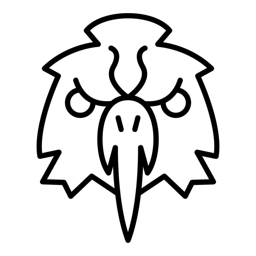 Hawk Icon Style vector