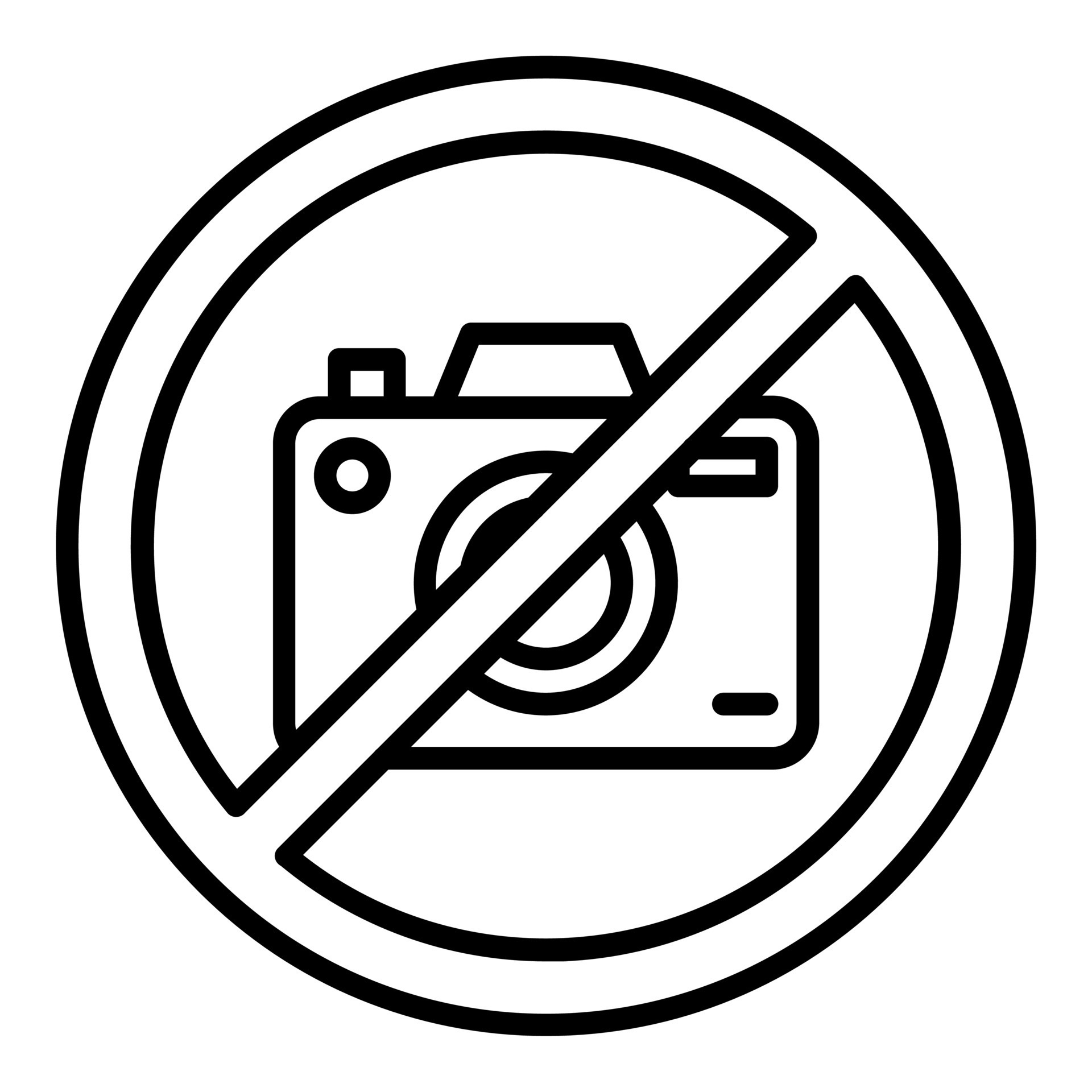 No Camera Icon Style 21211750 Vector Art at Vecteezy
