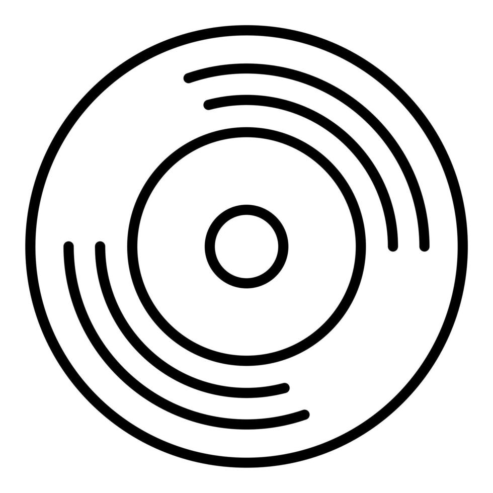 Vynil Icon Style vector
