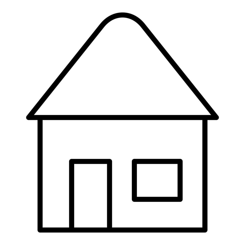 Hut Icon Style vector