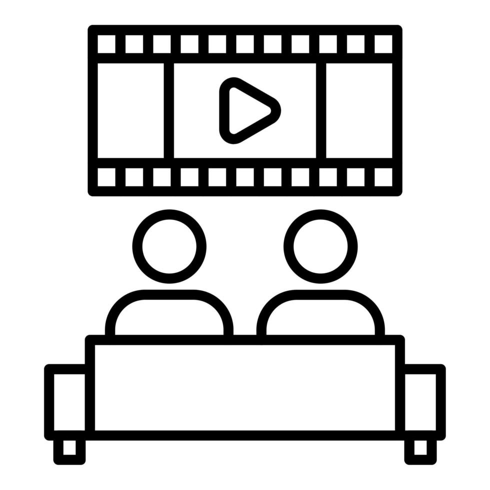 Cinema Icon Style vector