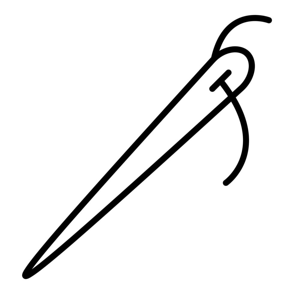 Needle Icon Style vector