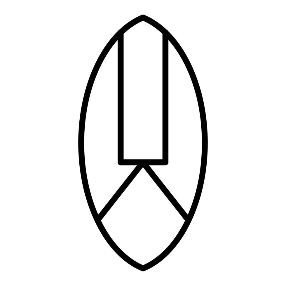 Skimboarding Icon Style vector