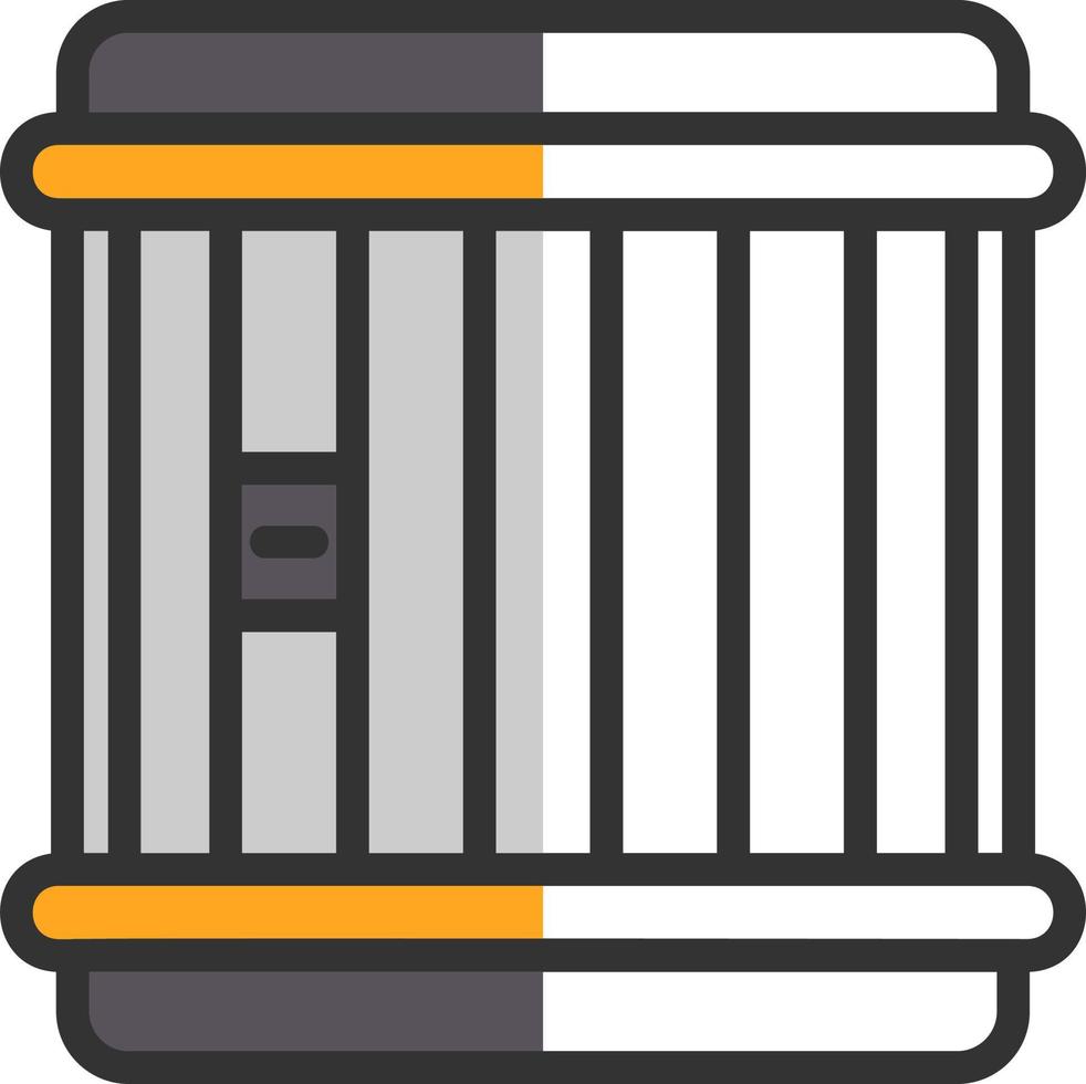 Jail Vector Icon Design