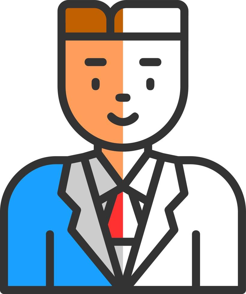 Lawyer Vector Icon Design