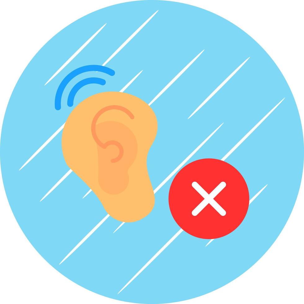 Deaf Vector Icon Design