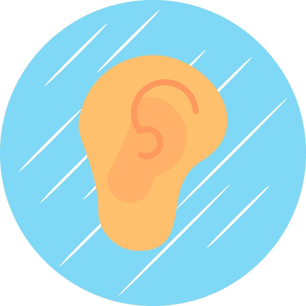Ear Vector Icon Design