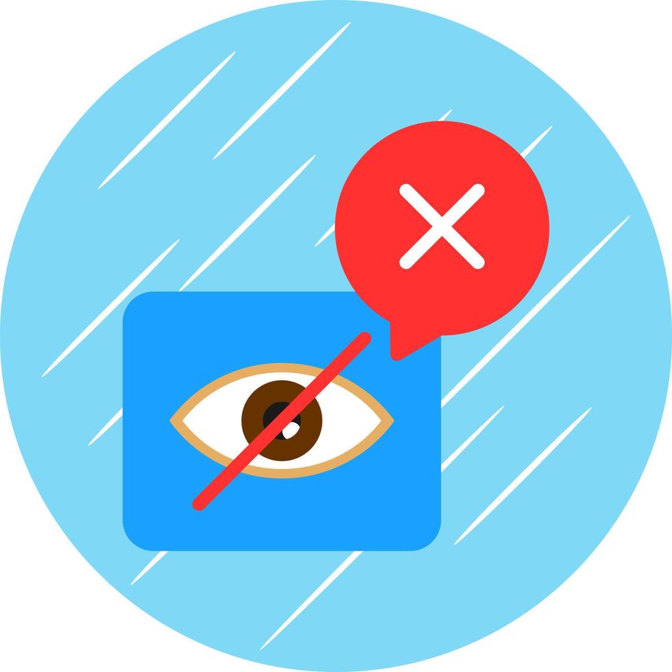 Blind Vector Icon Design