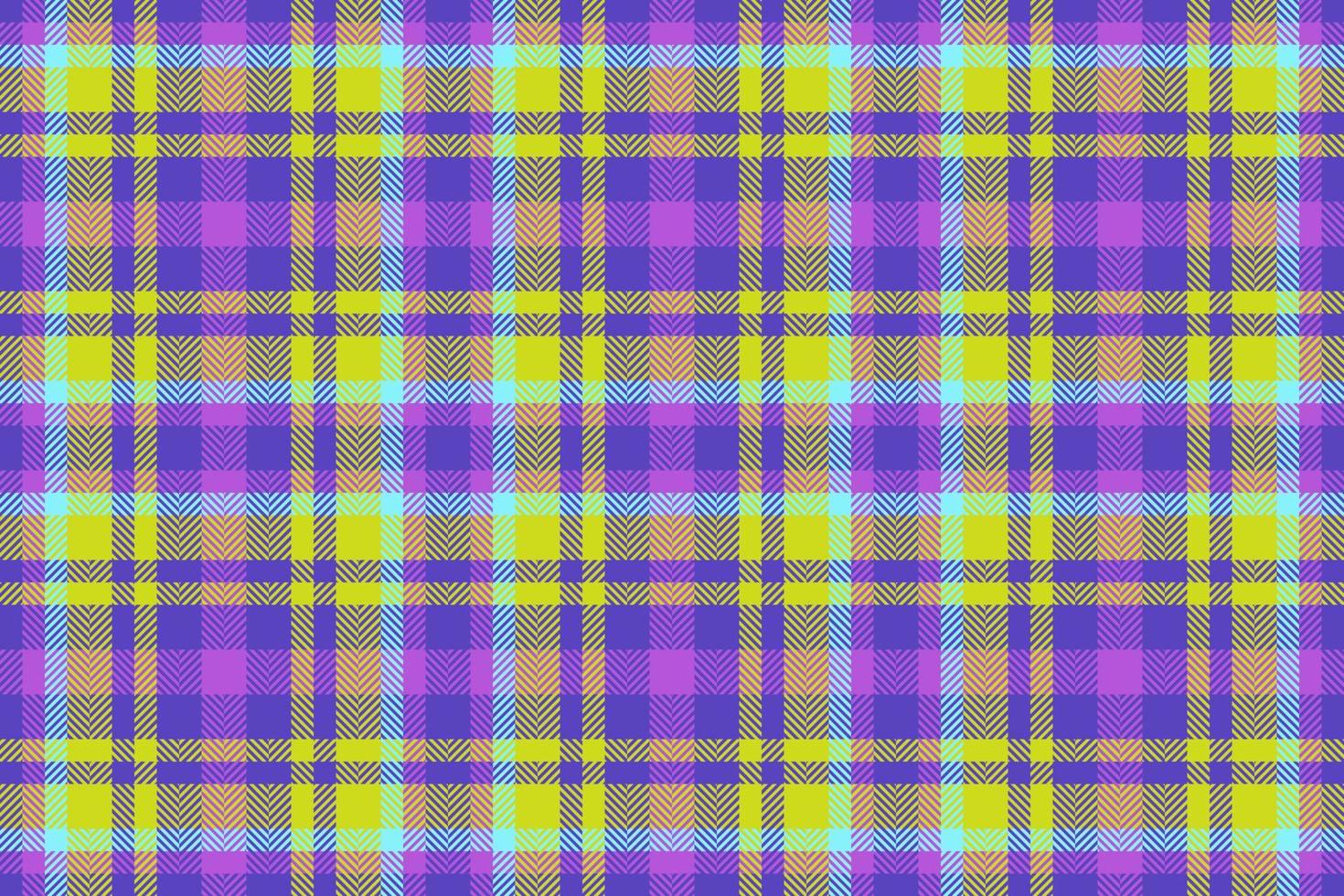 Check vector background. Seamless tartan fabric. Textile texture pattern plaid.