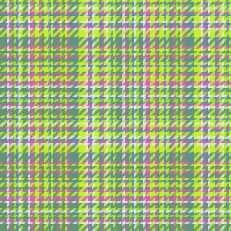 Vector fabric pattern. Textile seamless texture. Tartan background plaid check.