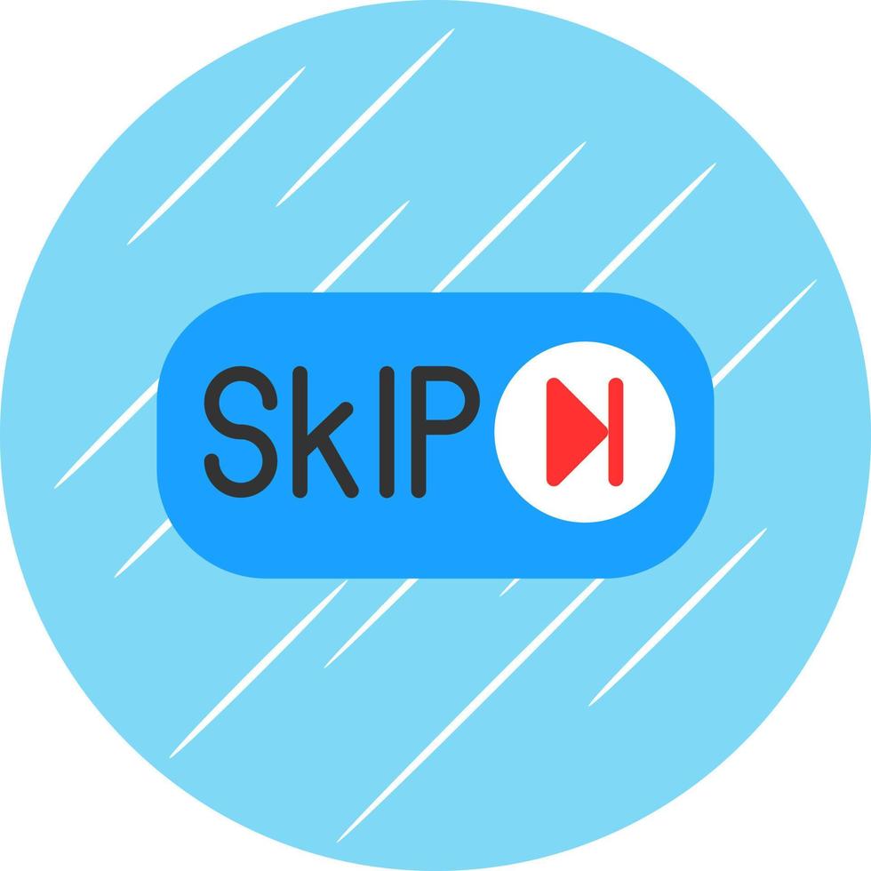 Skip Ad Vector Icon Design