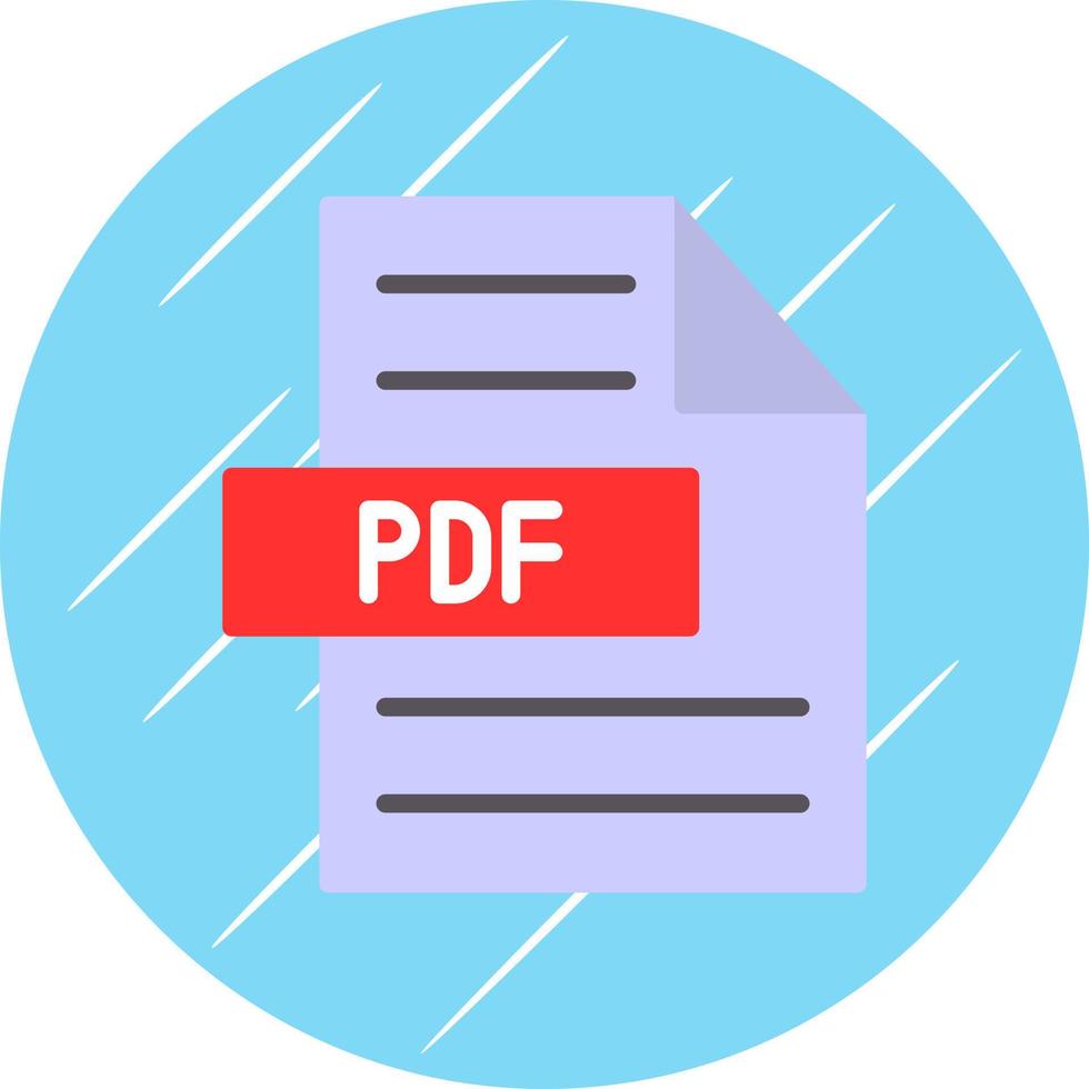 Pdf Vector Icon Design