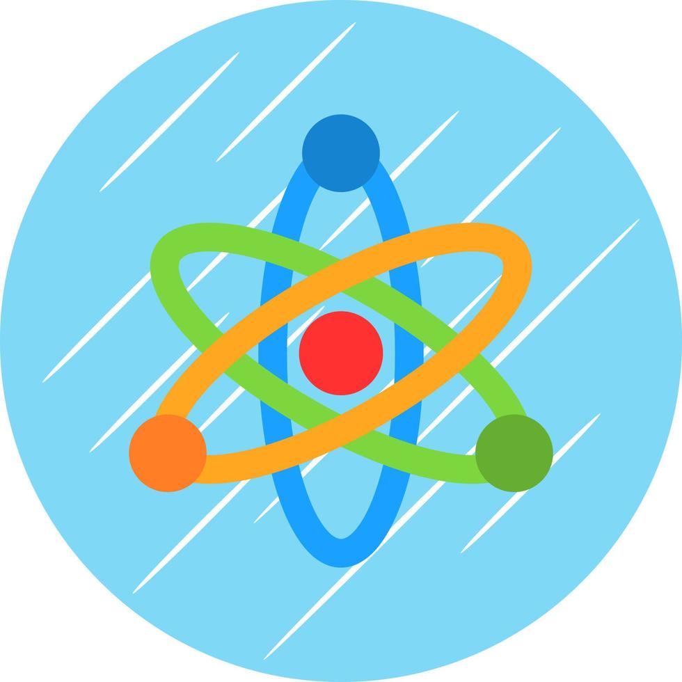 Atom Vector Icon Design