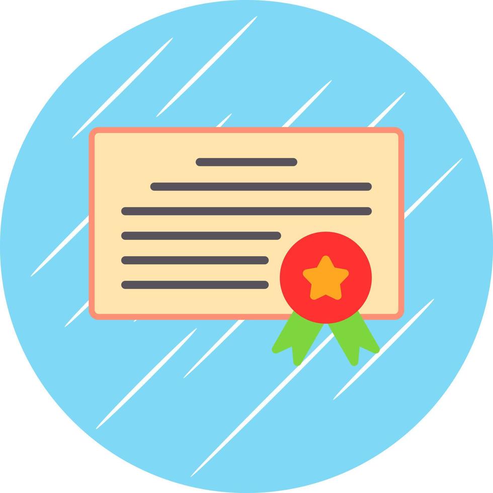 Diploma Vector Icon Design