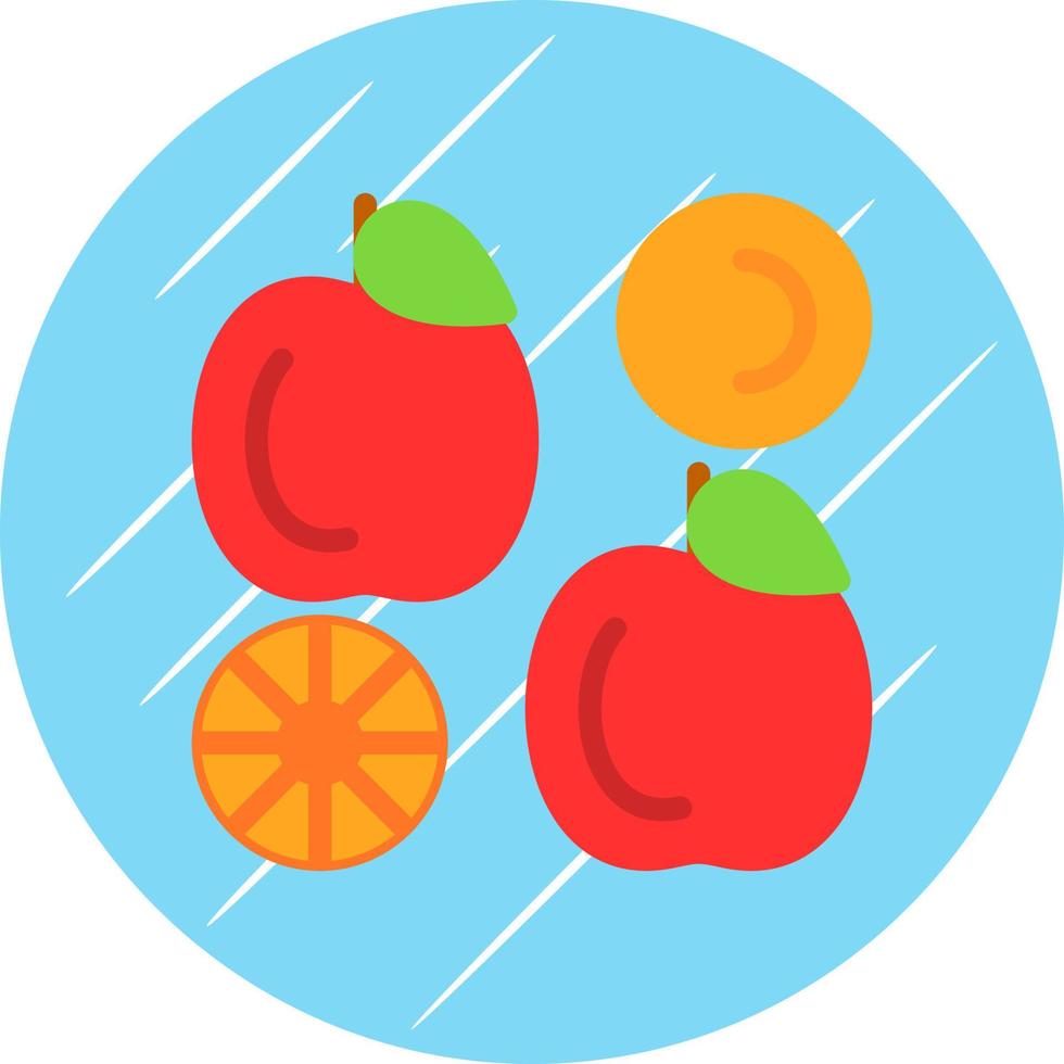 Healthy Eating Vector Icon Design