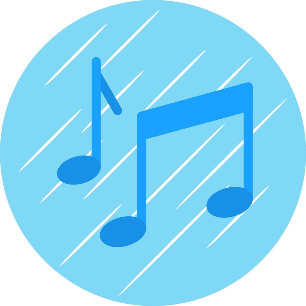 diseño de icono de vector de nota musical