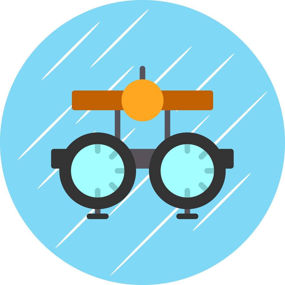 Optometrist Vector Icon Design
