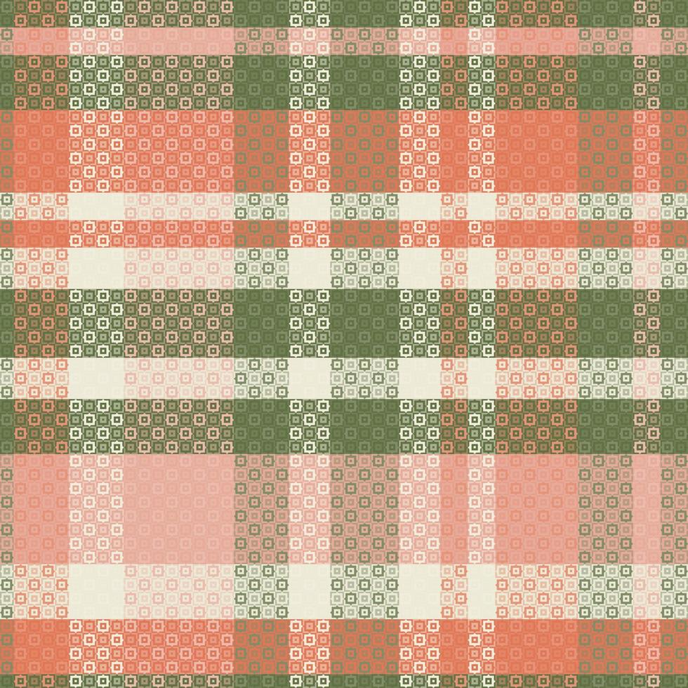 Seamless tartan plaid pattern with texture and pastel color. vector