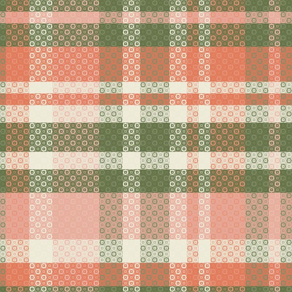 Seamless tartan plaid pattern with texture and pastel color. vector