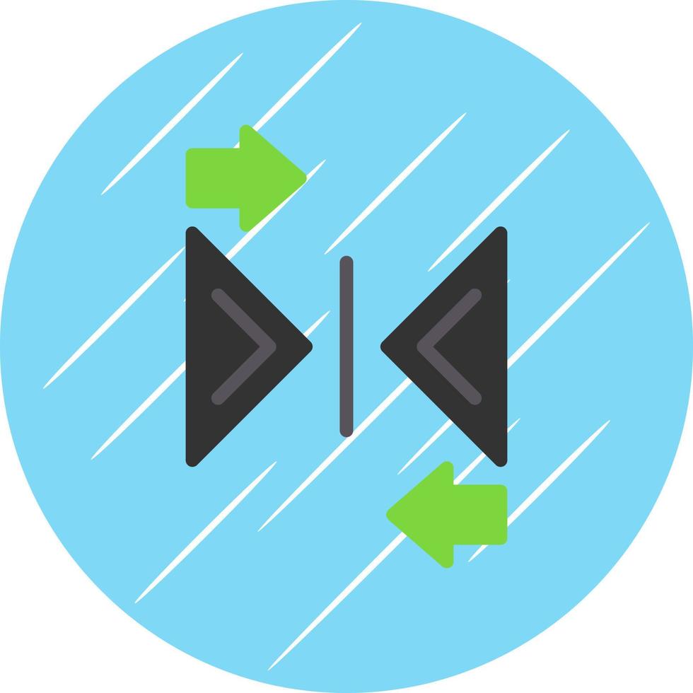 Reflection Vector Icon Design