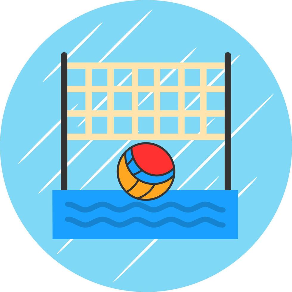 Water Sports Vector Icon Design