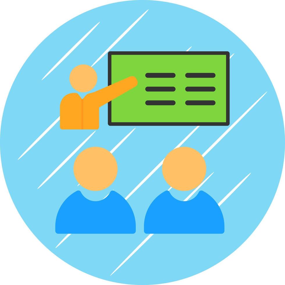 Coaching Vector Icon Design