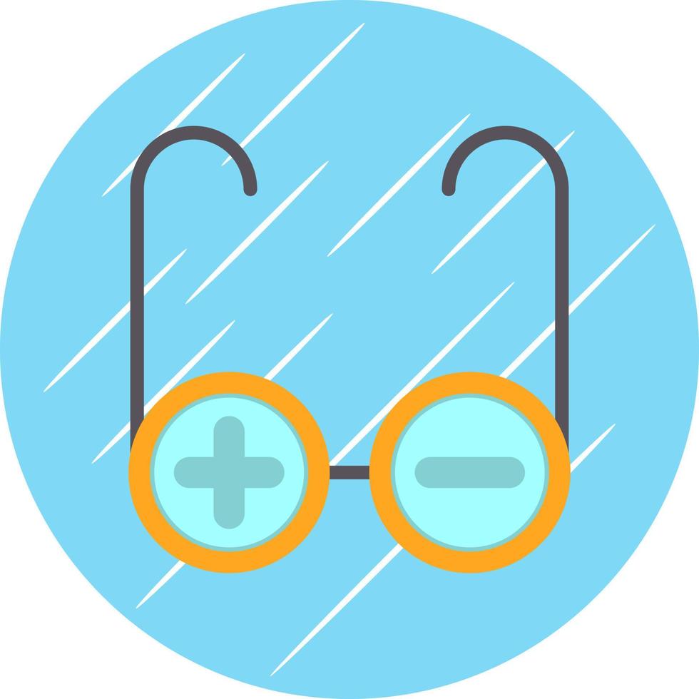 Prescription Glasses Vector Icon Design