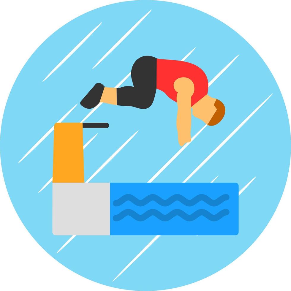 Jump Vector Icon Design