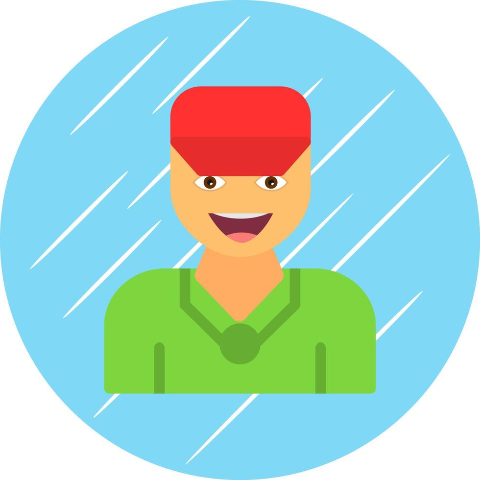 Coach Vector Icon Design