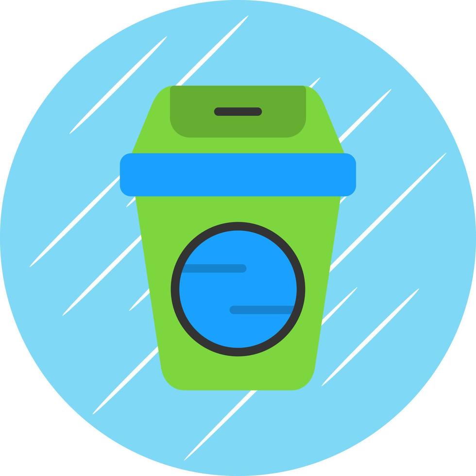 Trash Can Vector Icon Design