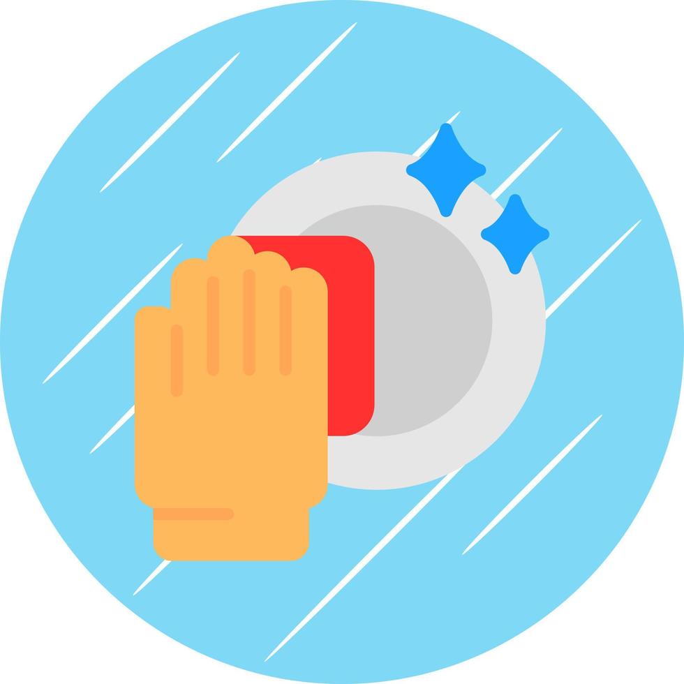 Washing Dishes Vector Icon Design