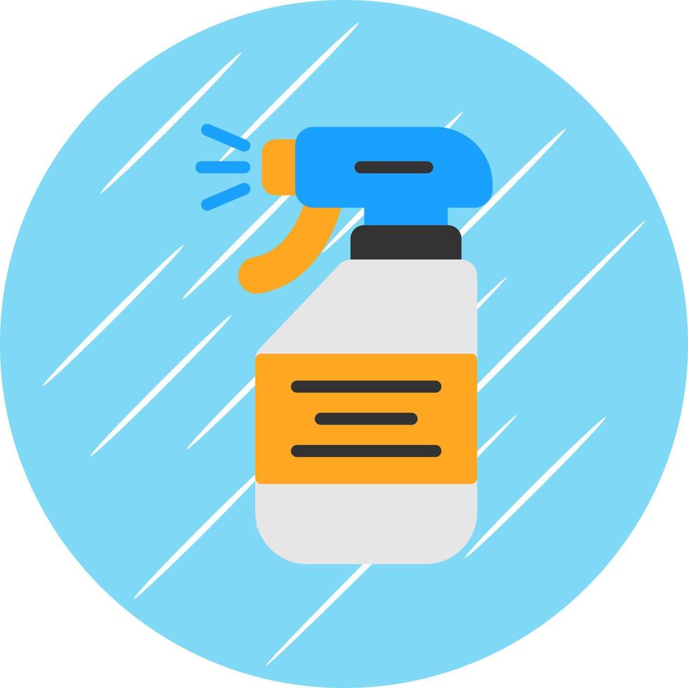 Cleaning Spray Vector Icon Design