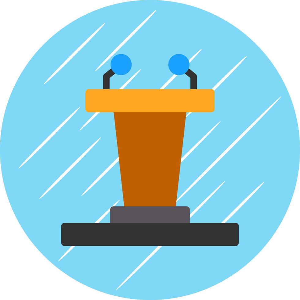 Podium Vector Icon Design