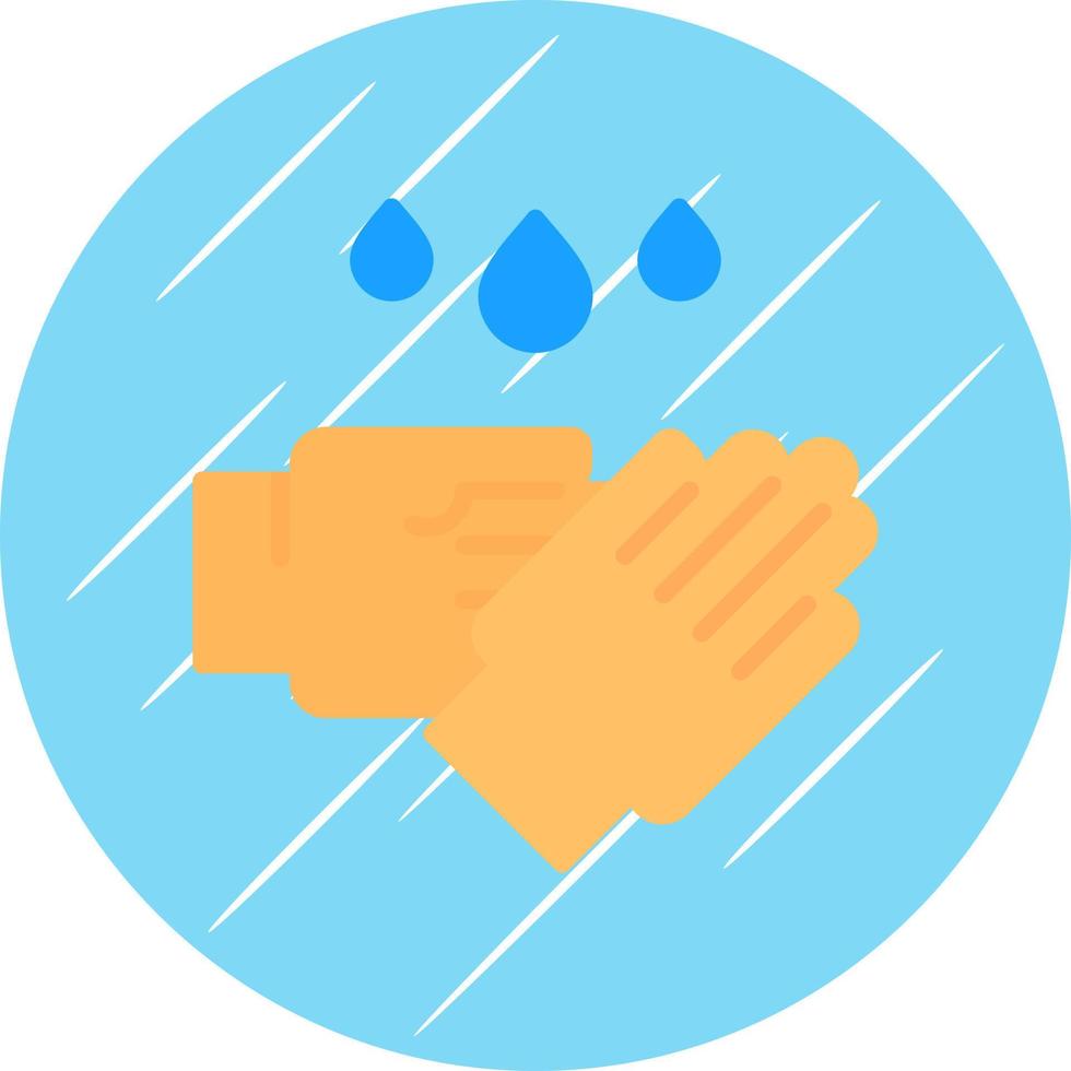 Hand Washing Vector Icon Design