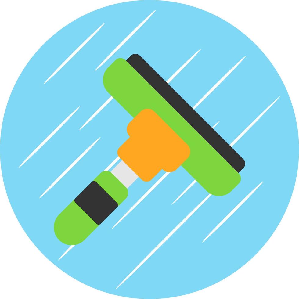 Glass Cleaning Vector Icon Design