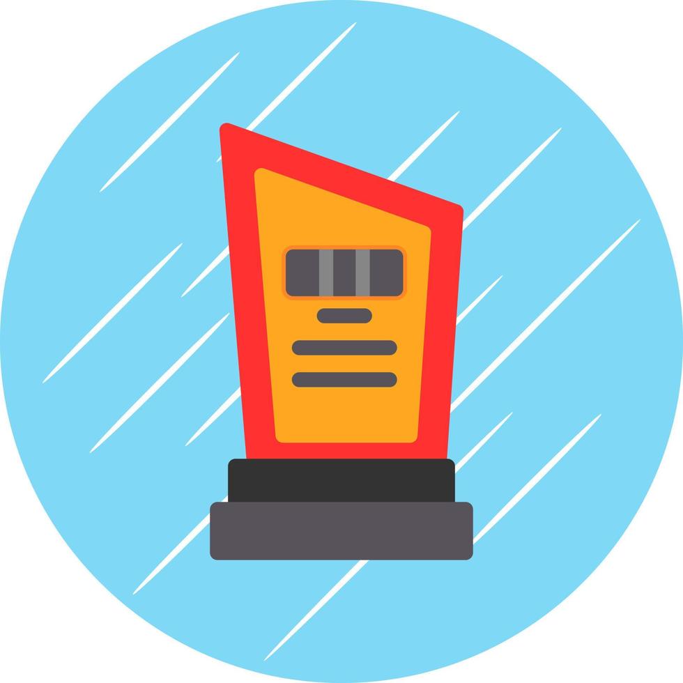 Trophy Vector Icon Design