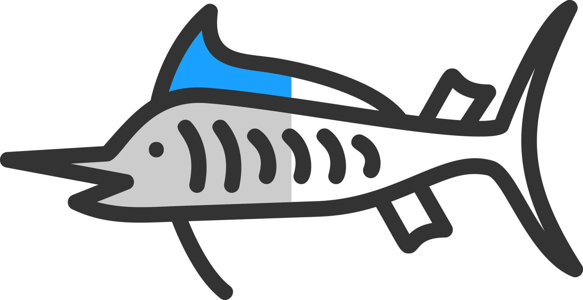 Marlin Vector Icon Design