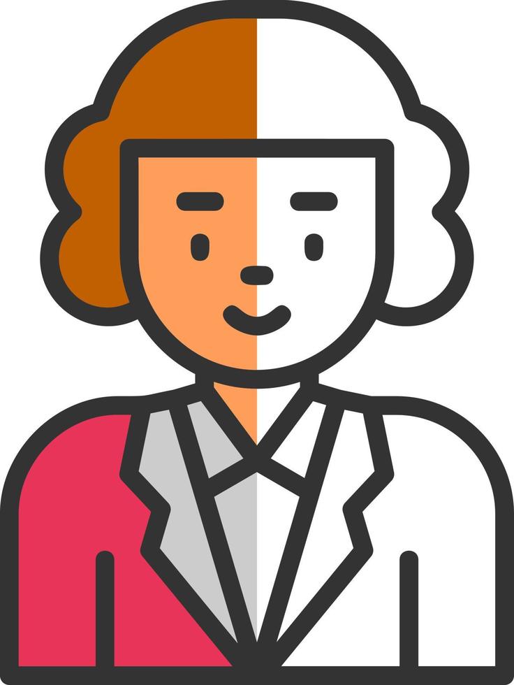 Judge Vector Icon Design