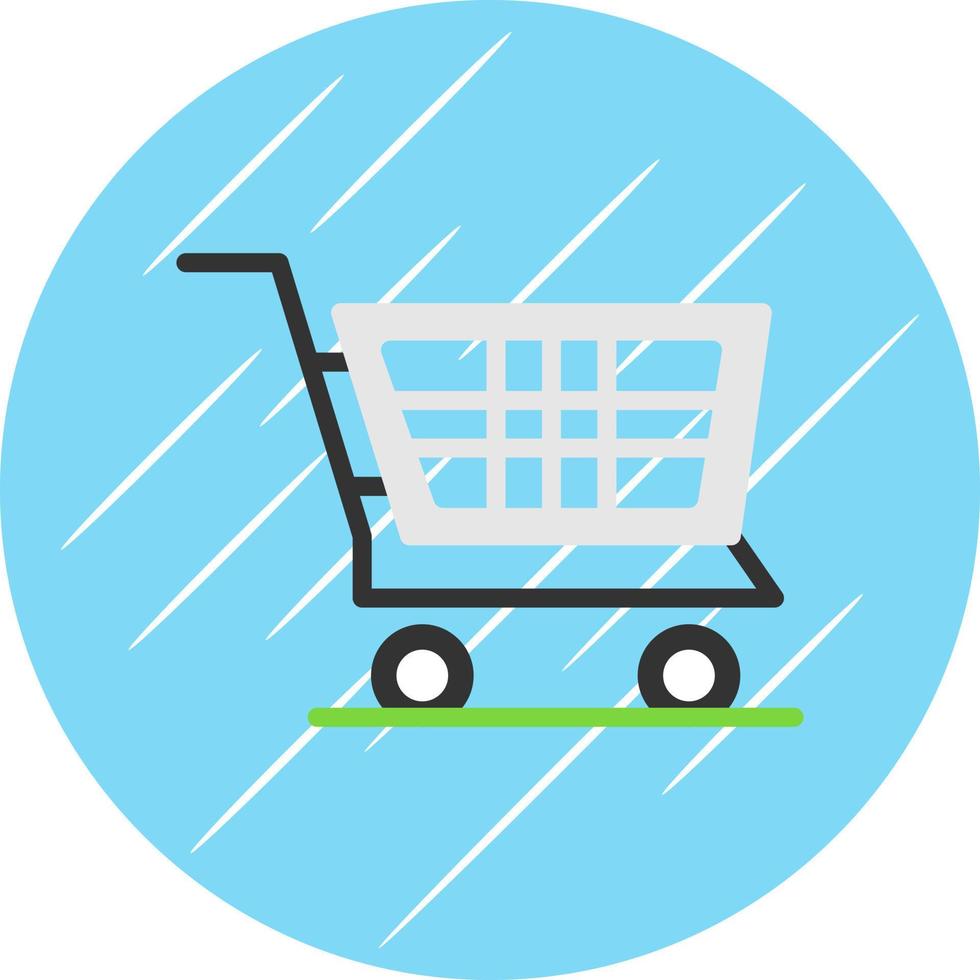 Trolley Vector Icon Design