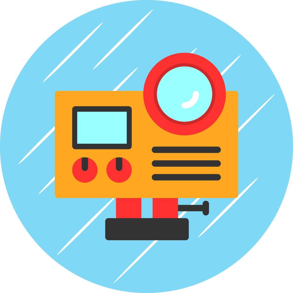 Action Camera Vector Icon Design