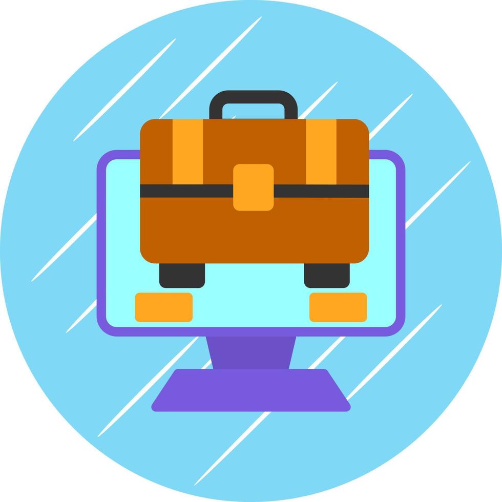 Online Business Vector Icon Design