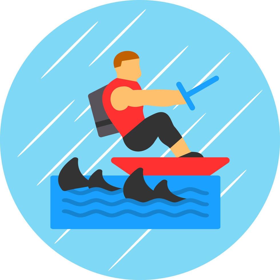 Surfing Vector Icon Design