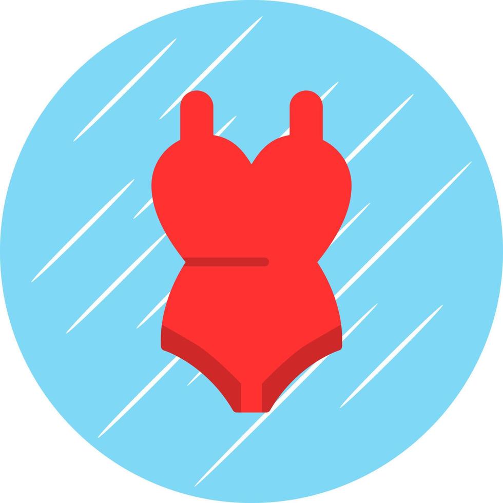 diseño de icono de vector de traje de baño