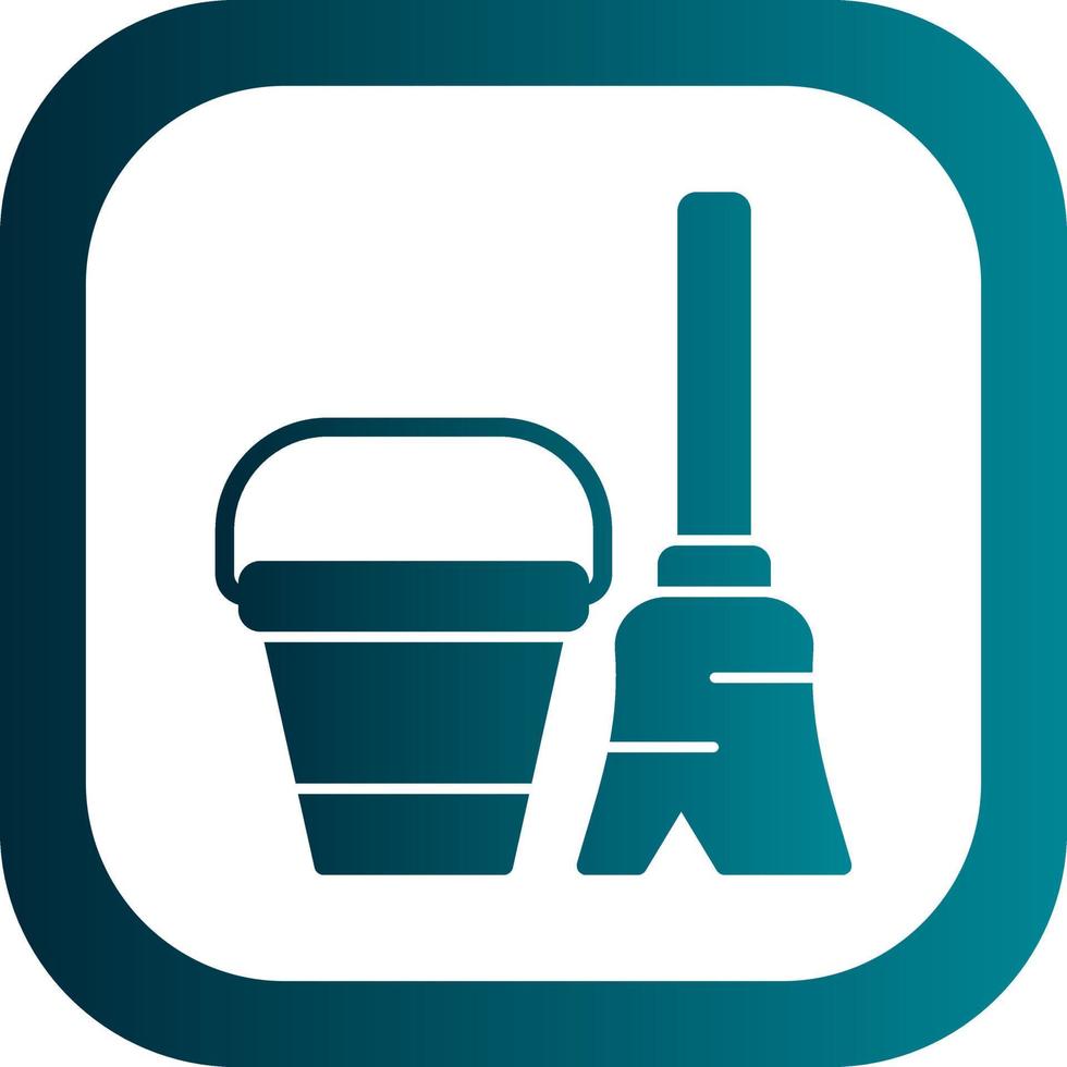 Cleaning Tools Vector Icon Design