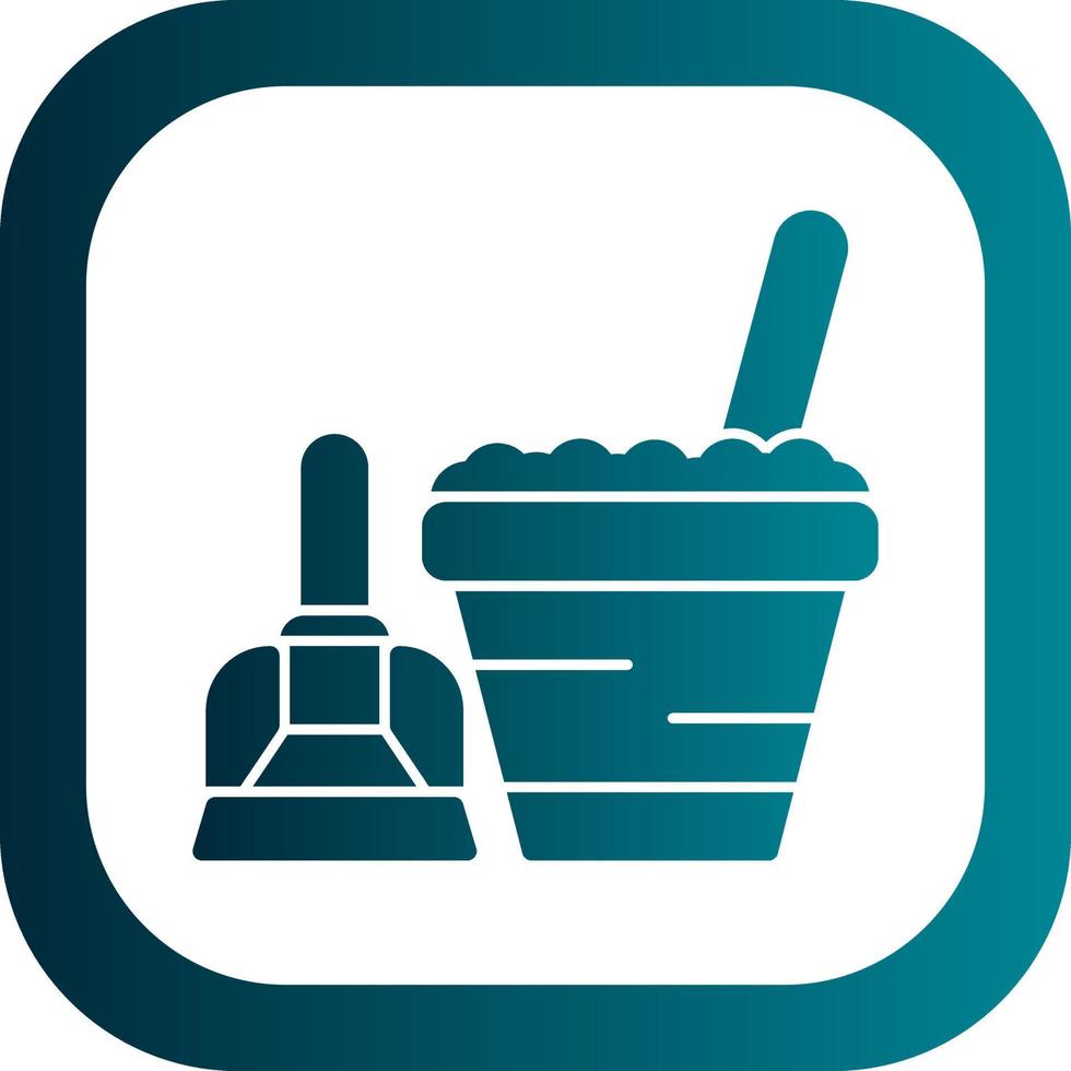 Cleaning Tools Vector Icon Design