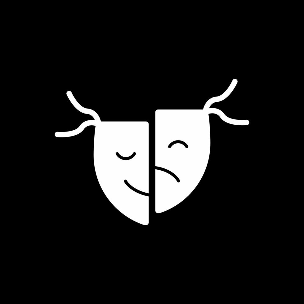 Tragedy Vector Icon Design