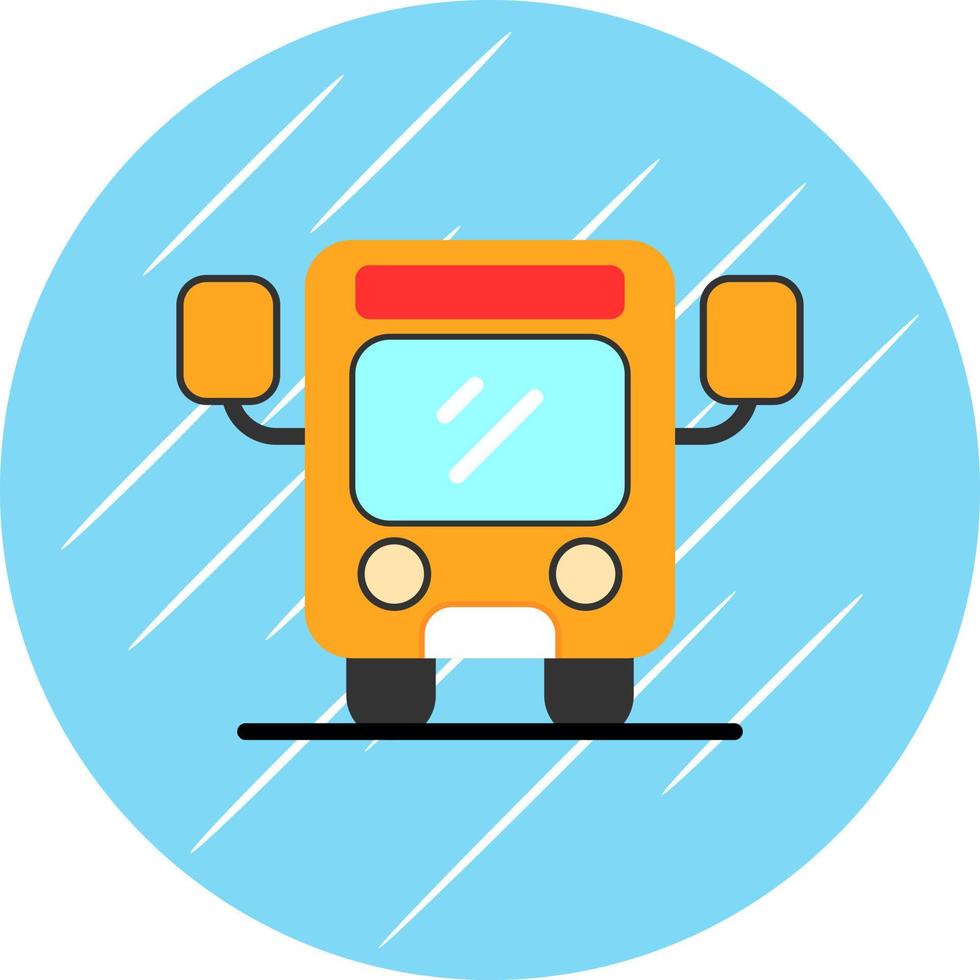 Bus Vector Icon Design