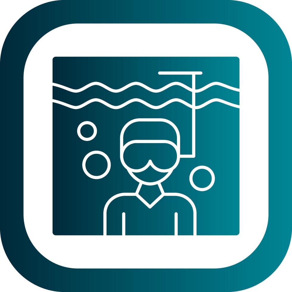 Diving Vector Icon Design