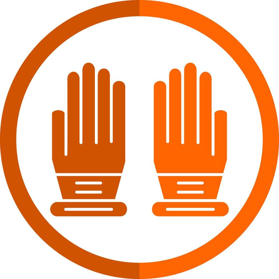 Gloves Vector Icon Design