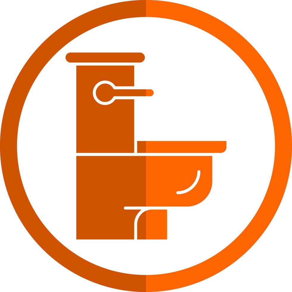 Lavatory Vector Icon Design
